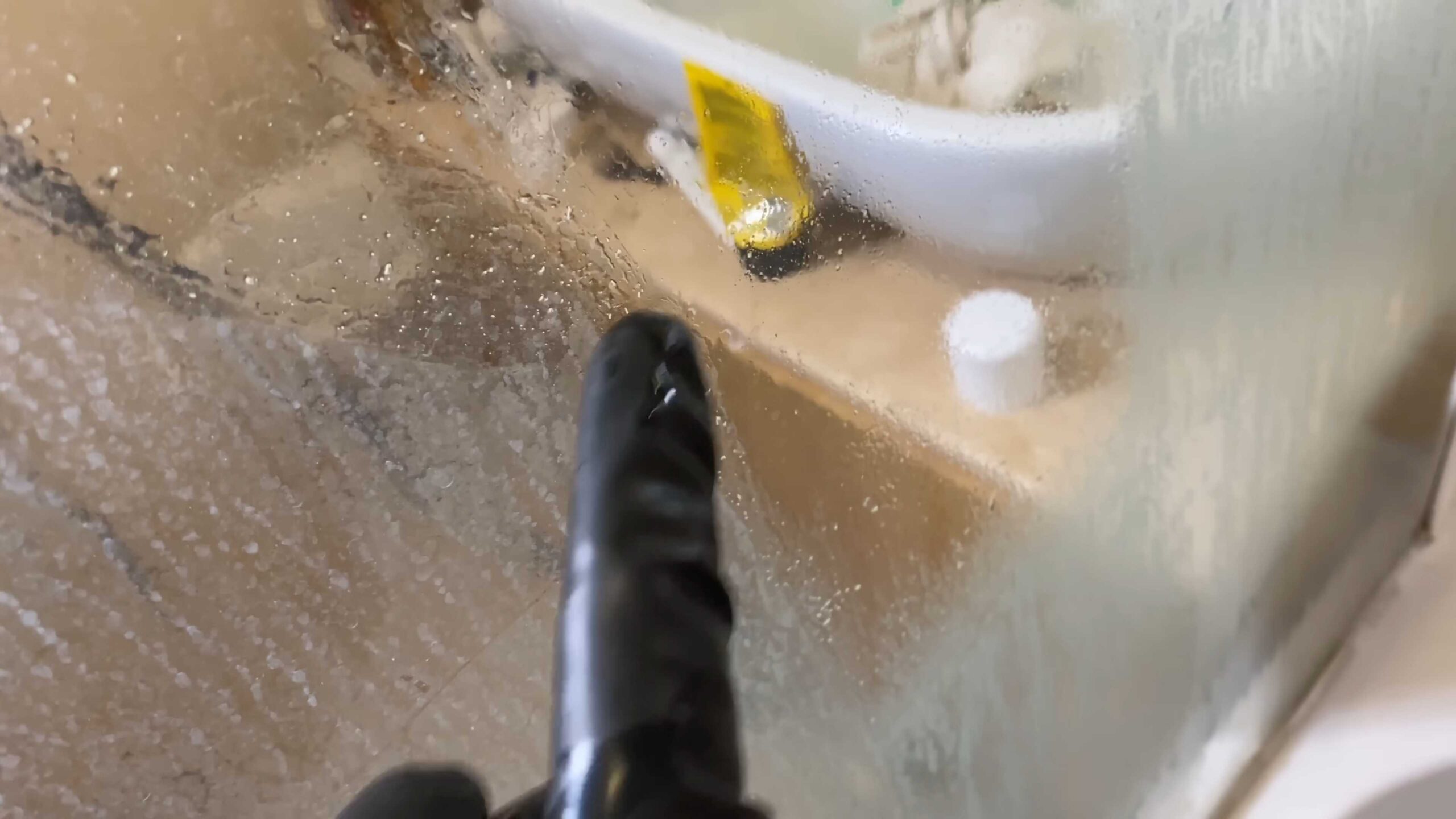 Glas Duschtüren reinigen